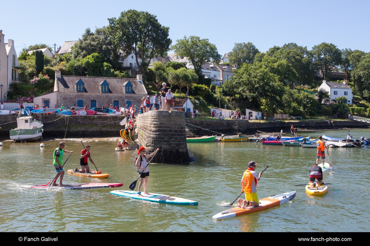 La Grande Marche sur l’Eau entre Le Bono et Auray