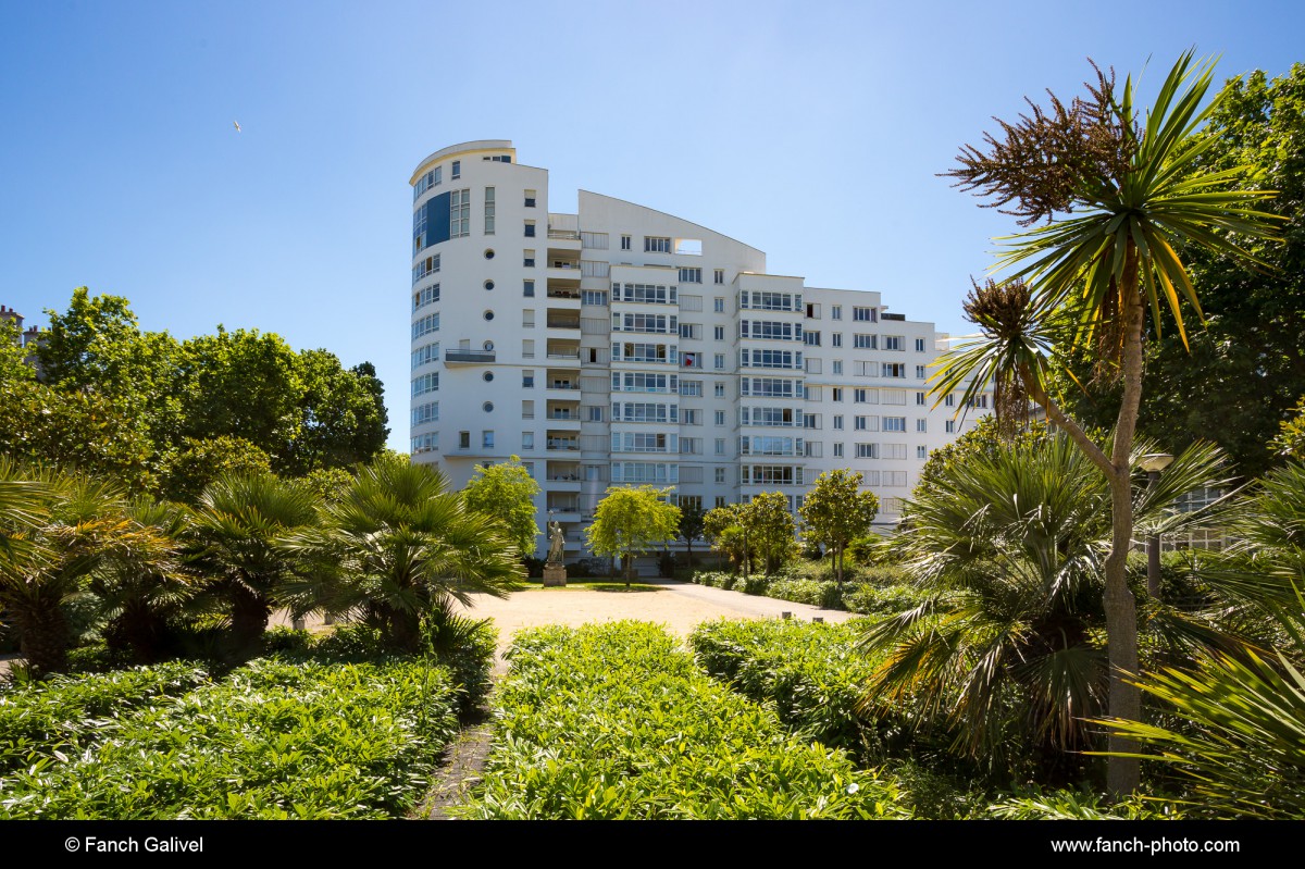 Vue depuis la rue Etienne Perault_Lorient