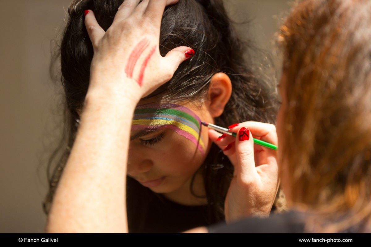 maquillage _ Inauguration de la maison des parents_Brest