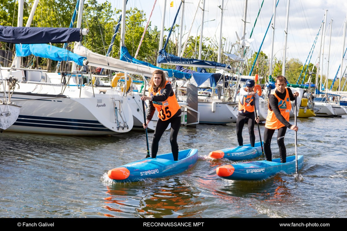SNSM Morbihan Paddle Trophy_Reconnaissance du Parcours Mile SNSM et Super Mile SNSM à Vannes