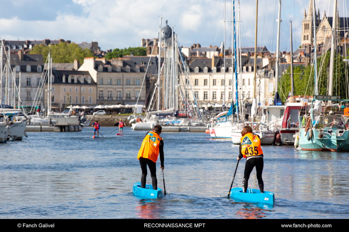 SNSM Morbihan Paddle Trophy_Reconnaissance du Parcours Mile SNSM et Super Mile SNSM à Vannes