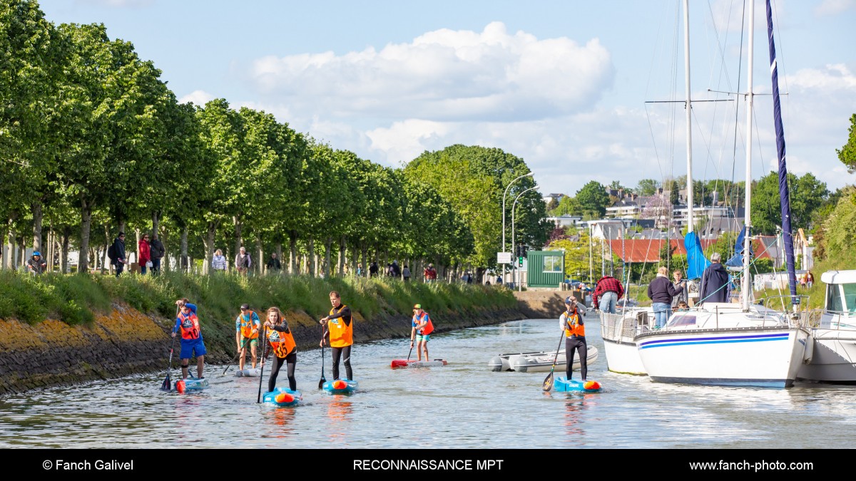 SNSM Morbihan Paddle Trophy_Reconnaissance du Parcours Mile SNSM et Super Mile SNSM à Vannes
