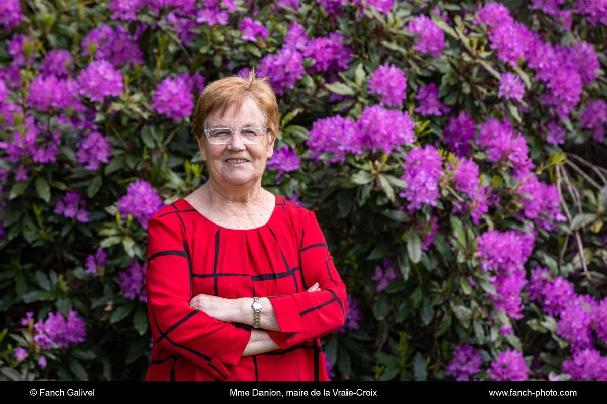 Mme Monique Danion _ Maire de la Vraie-Croix (56)