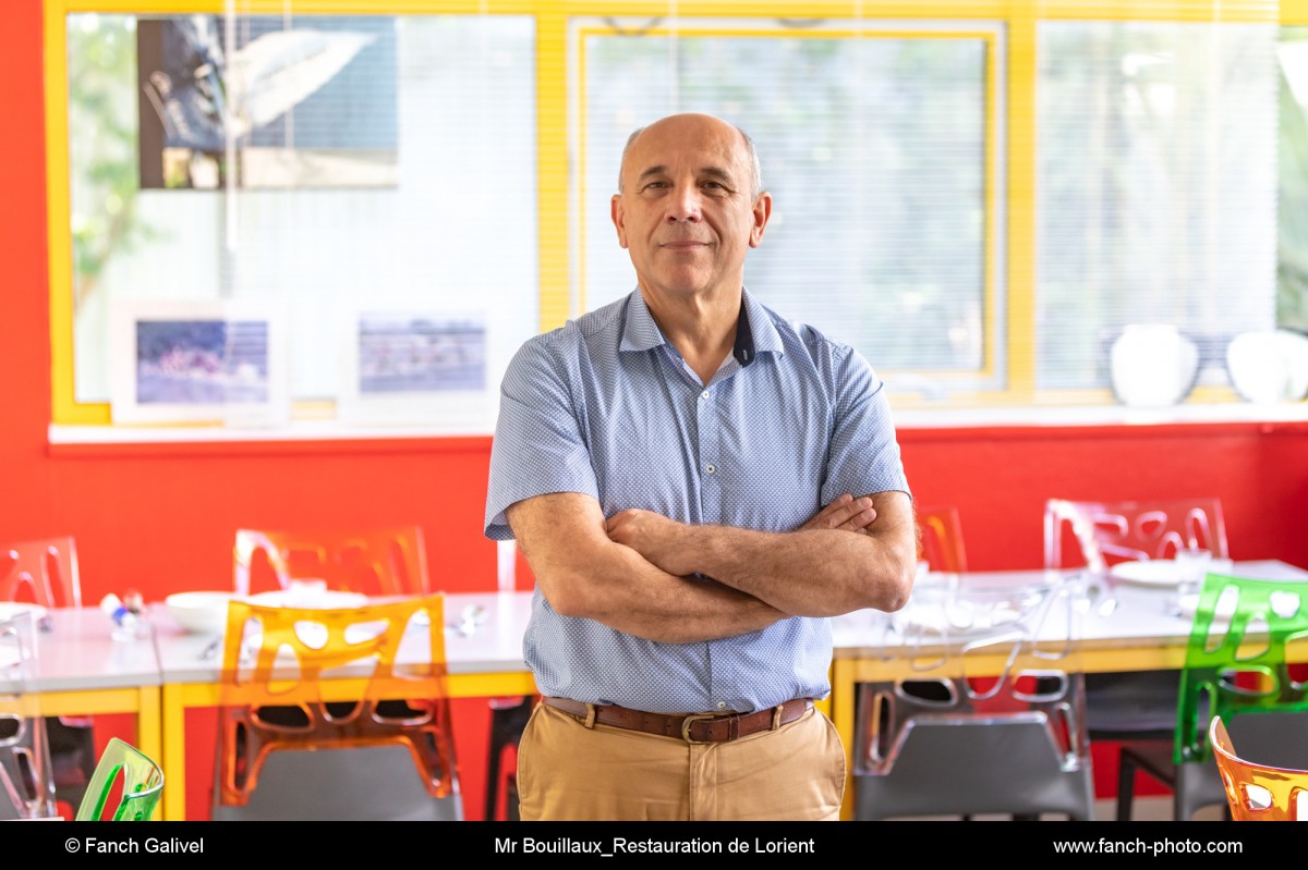 Christophe Bouillaux, directeur de la restauration de la ville de Lorient
