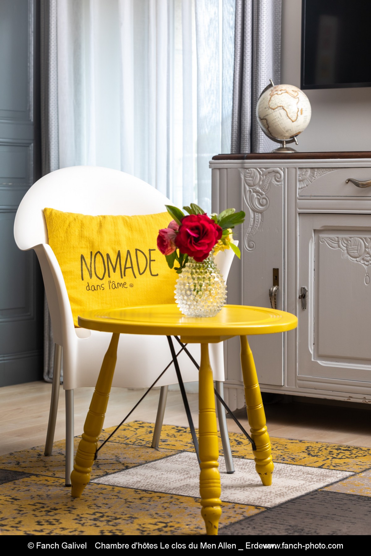 CHAMBRE HERMINE. Chambre d'hôtes  Le clos du Mèn-Allèn - Morbihan