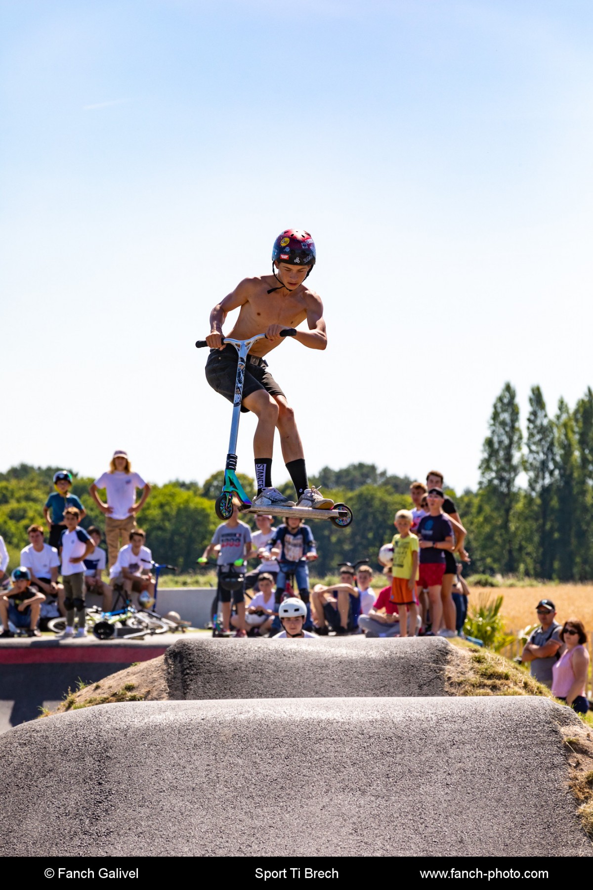 Démonstration de skate, bmx et trotinette _ « Sport Ti Brec’h en fête » le  dimanche 7 juillet 2019