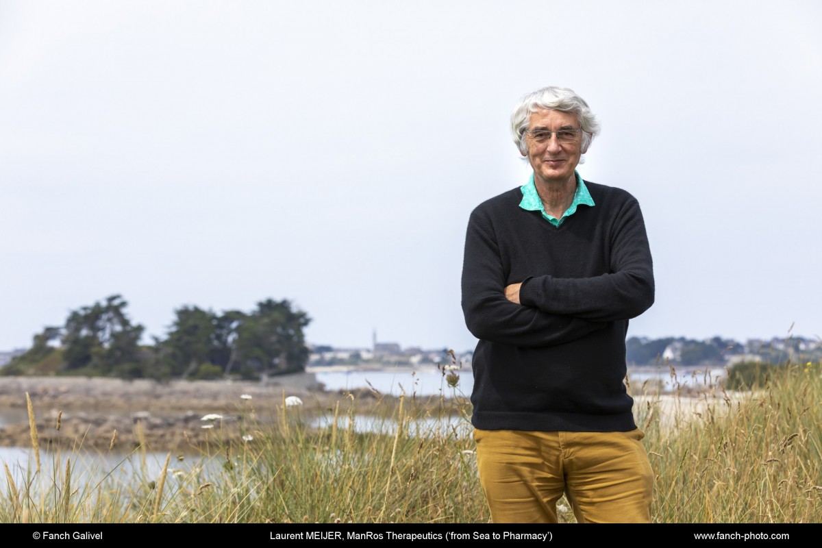 Mr Laurent Meijer, fondateur de ManRos Therapeutics à Roscoff