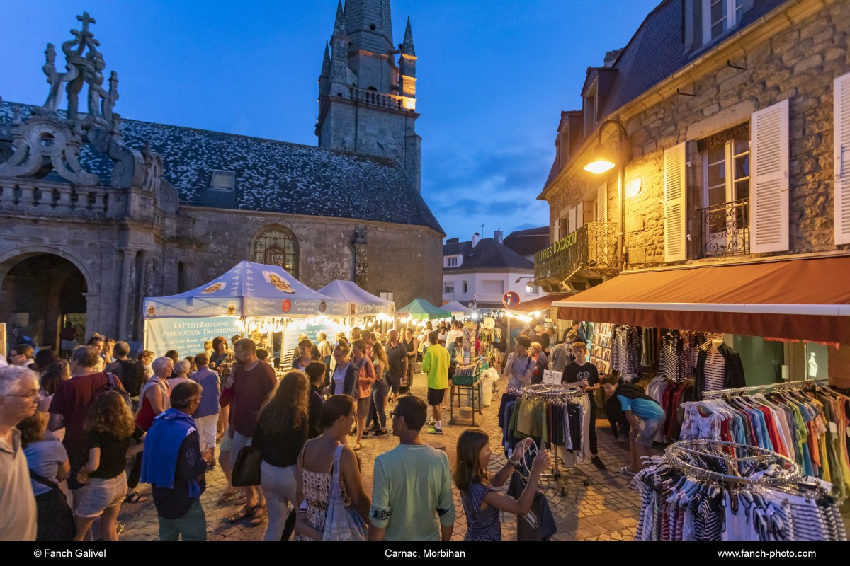 Marché de nuit de Carnac