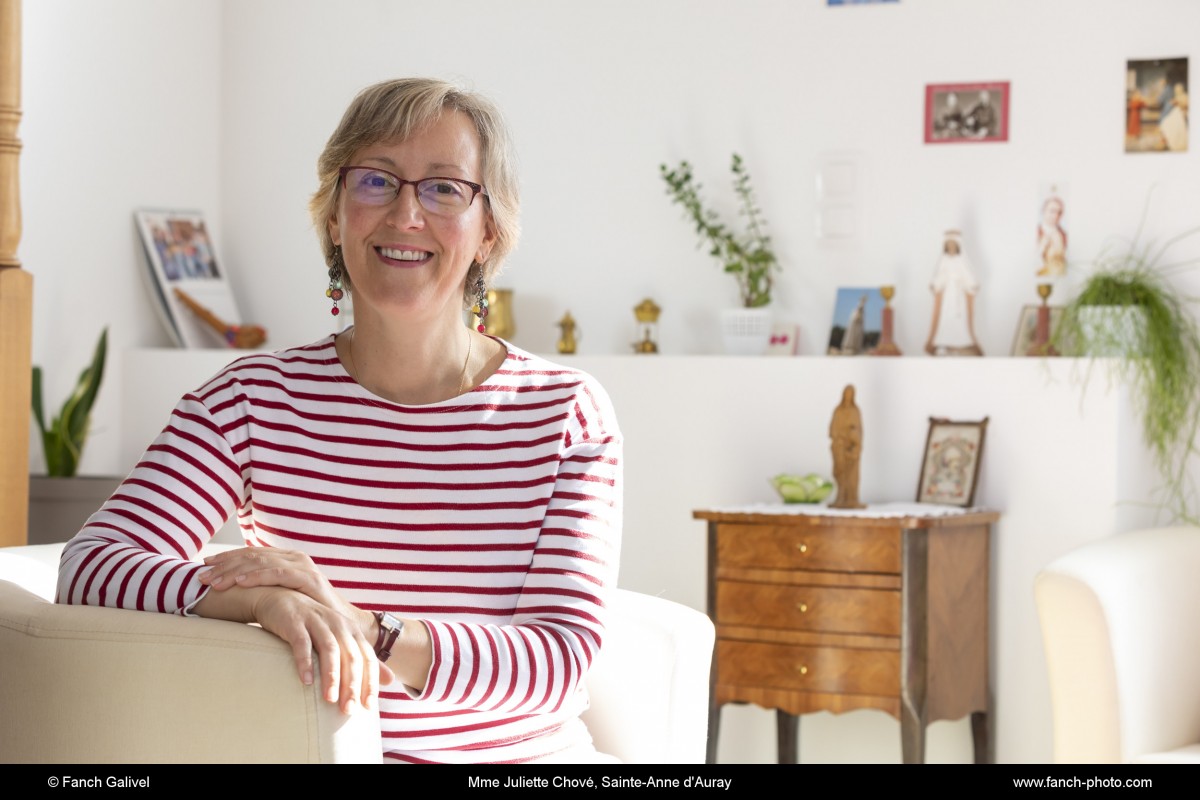 Juliette Chové, Sainte-Anne d'Auray