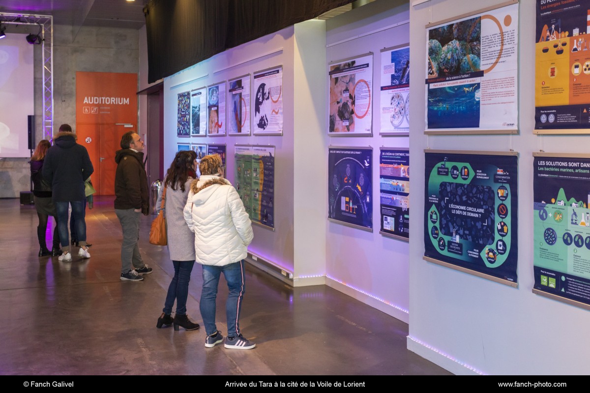 Exposition sur le micro-plastique à la cité de la voile de Lorient
