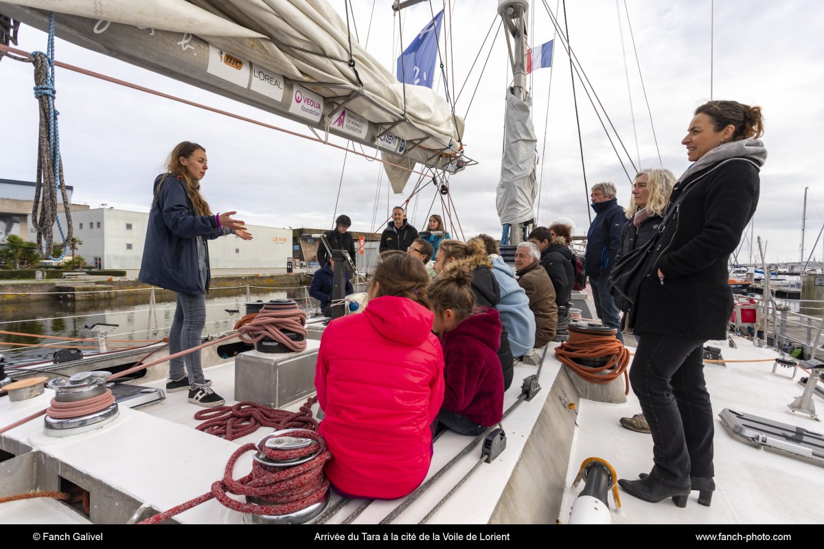 Visite du bateau le Tara