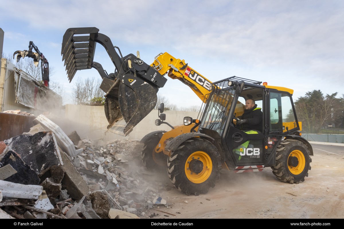 Déchetterie de Caudan