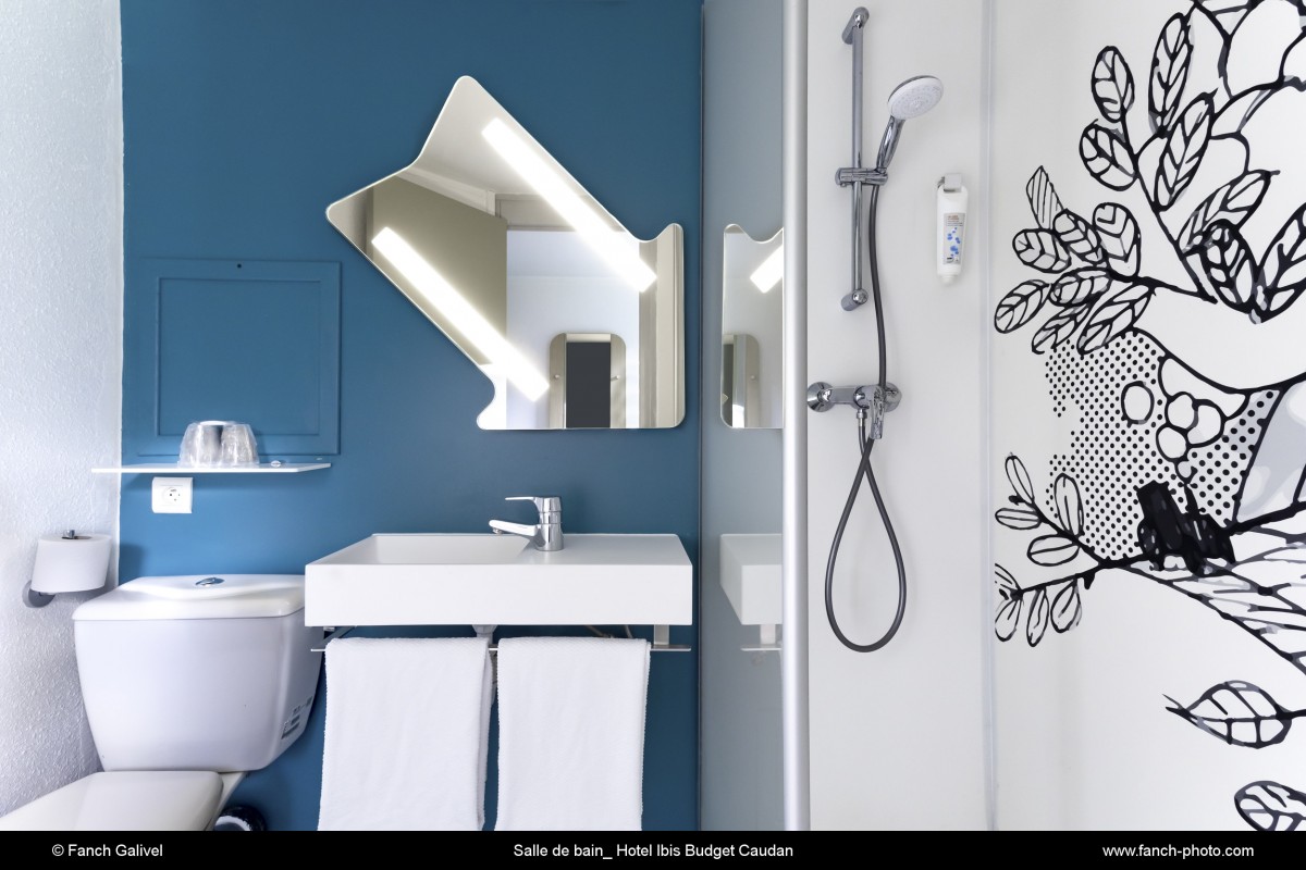 Salle de Bain, Ibis budget de Caudan