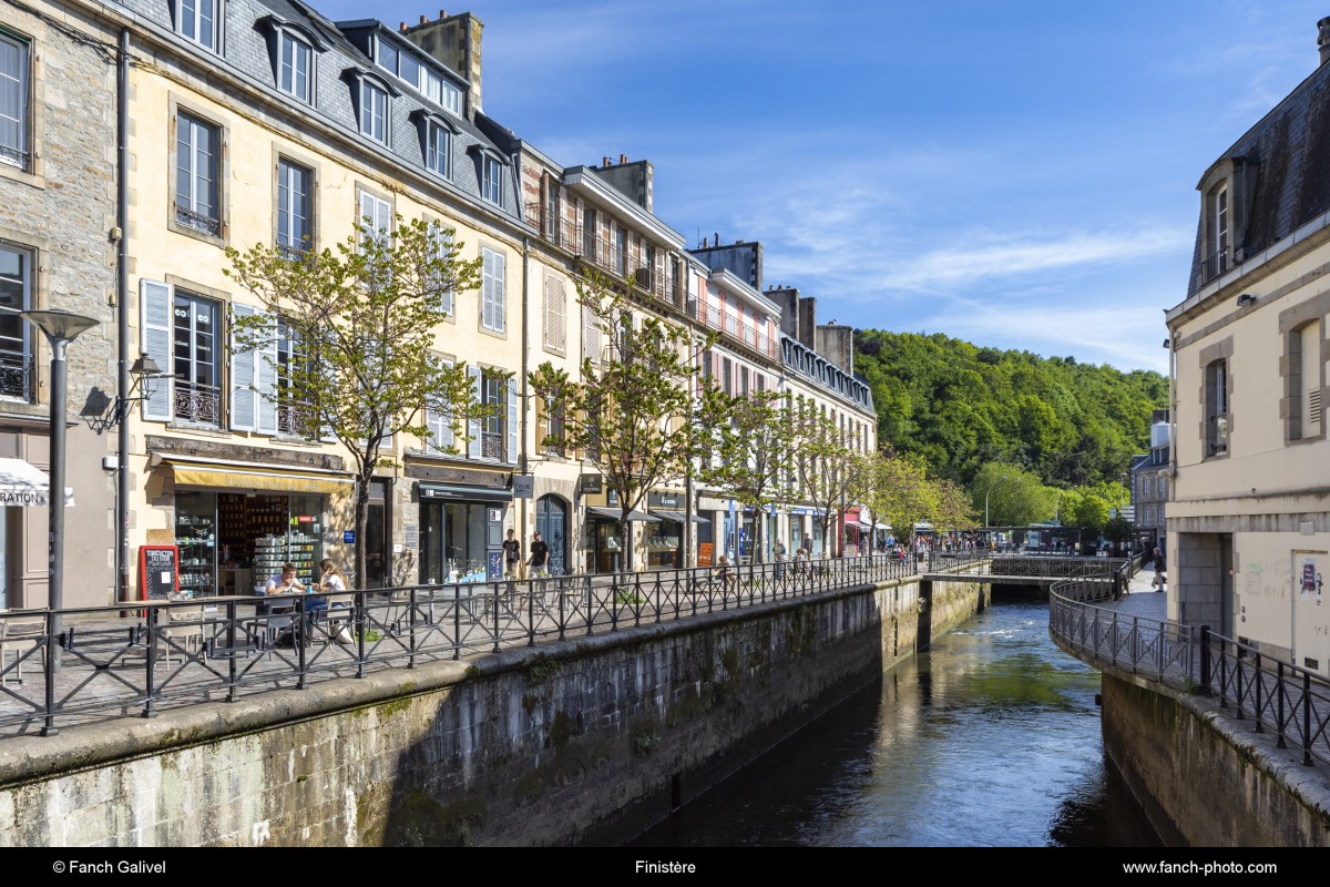 Rue du Steir à Quimper