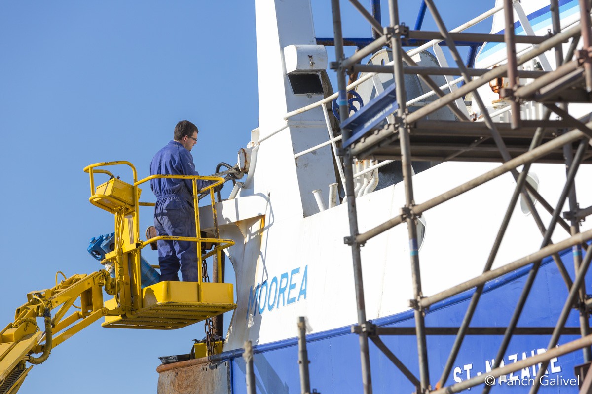 Aire de réparation navale de Keroman à Lorient