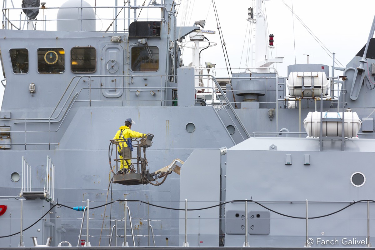 Aire de réparation navale de Keroman à Lorient