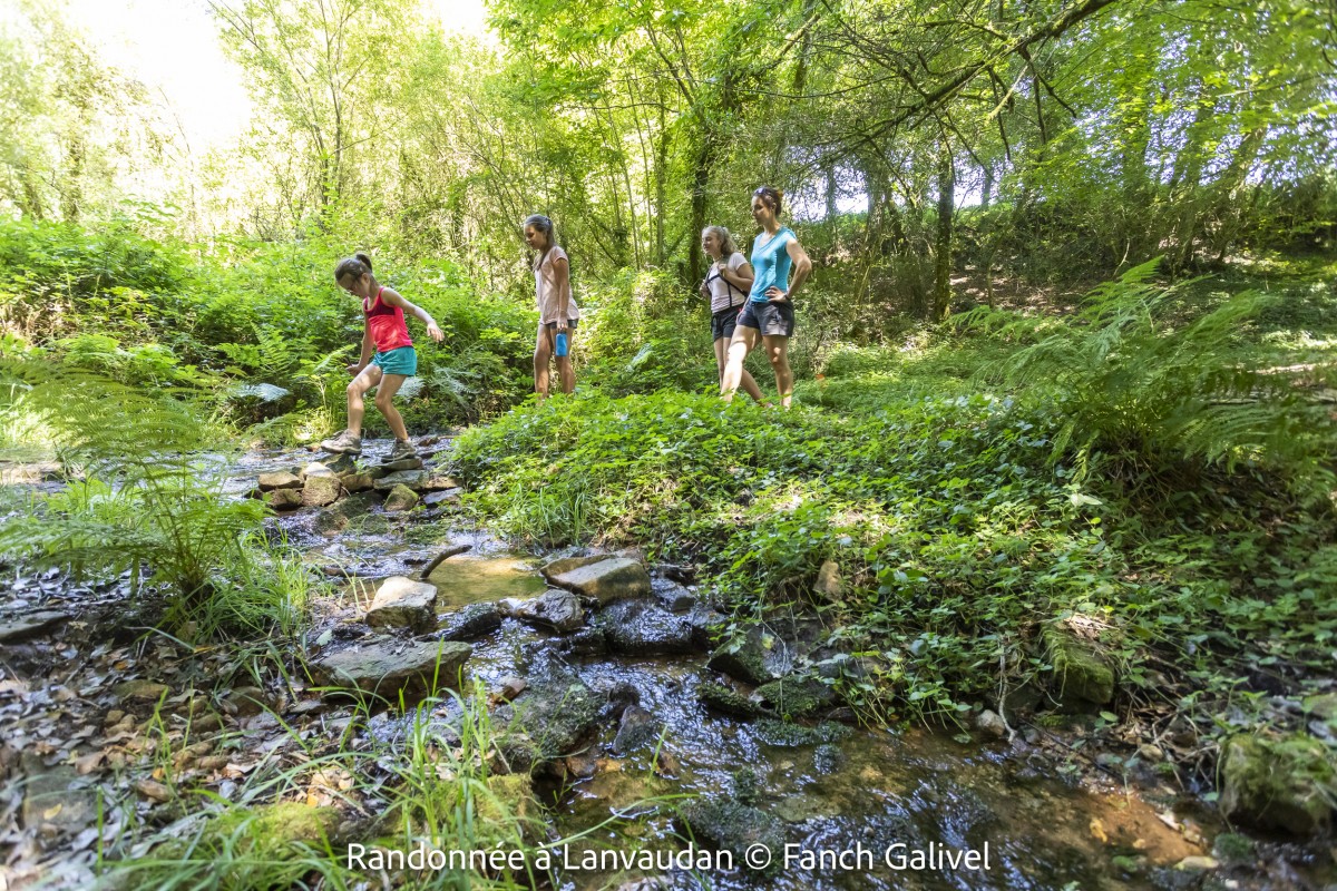 Randonnée à Lanvaudan