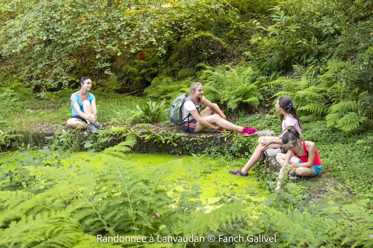 Randonnée à Lanvaudan