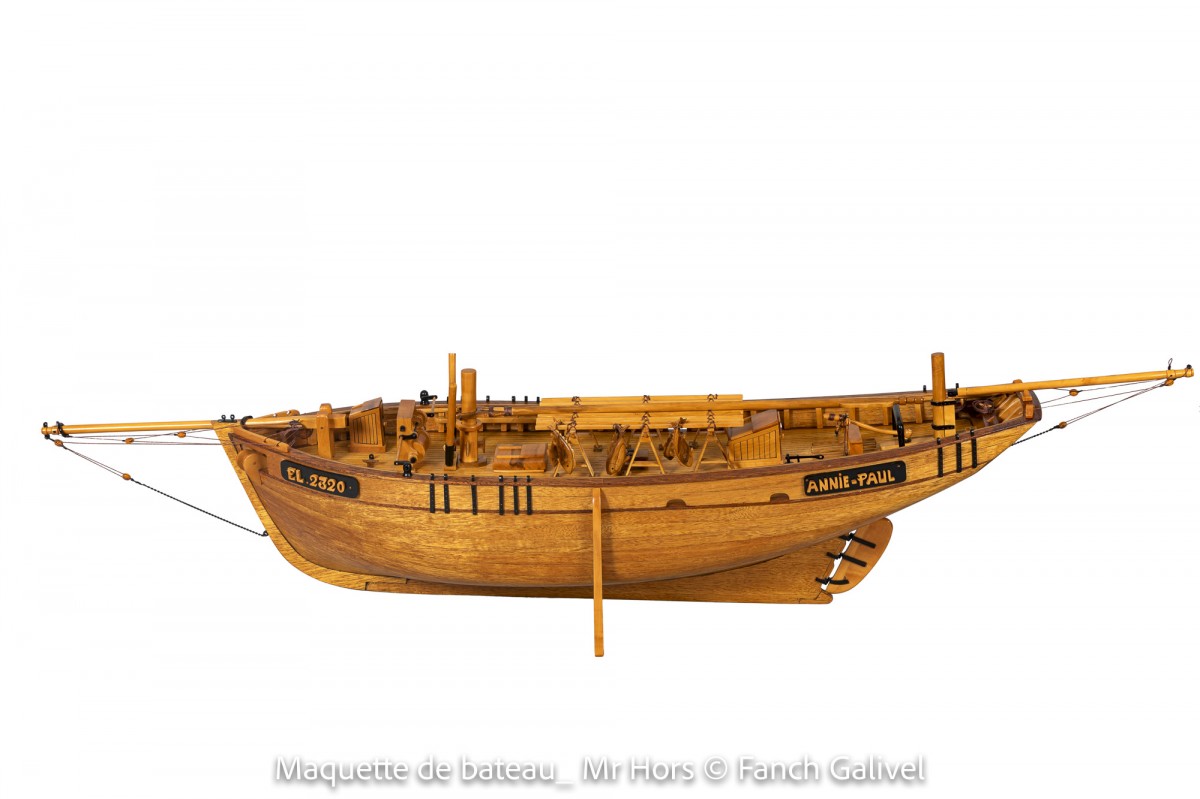 Maquette de bateau réalisée par Mr Hors