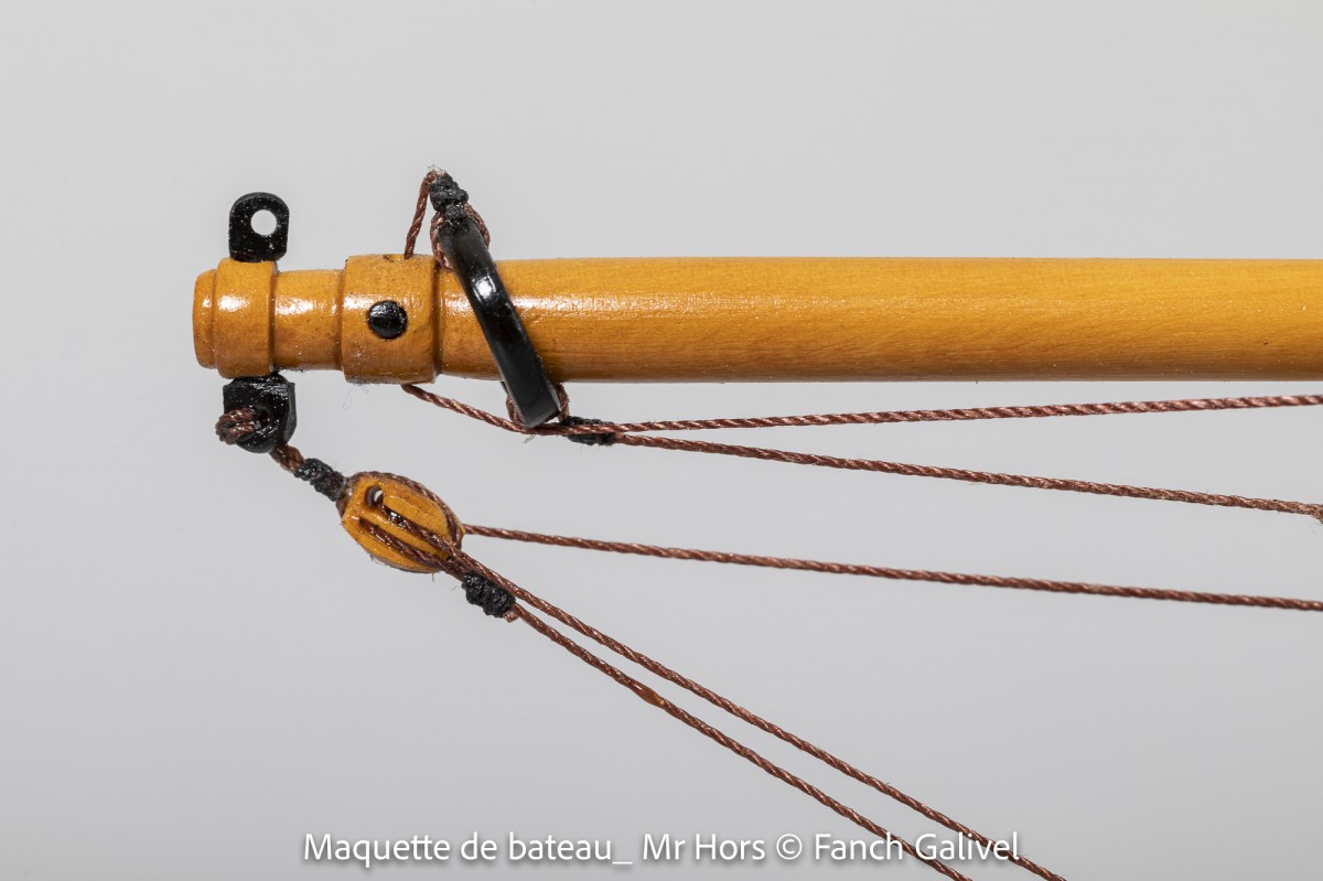 Maquette de bateau réalisée par Mr Hors