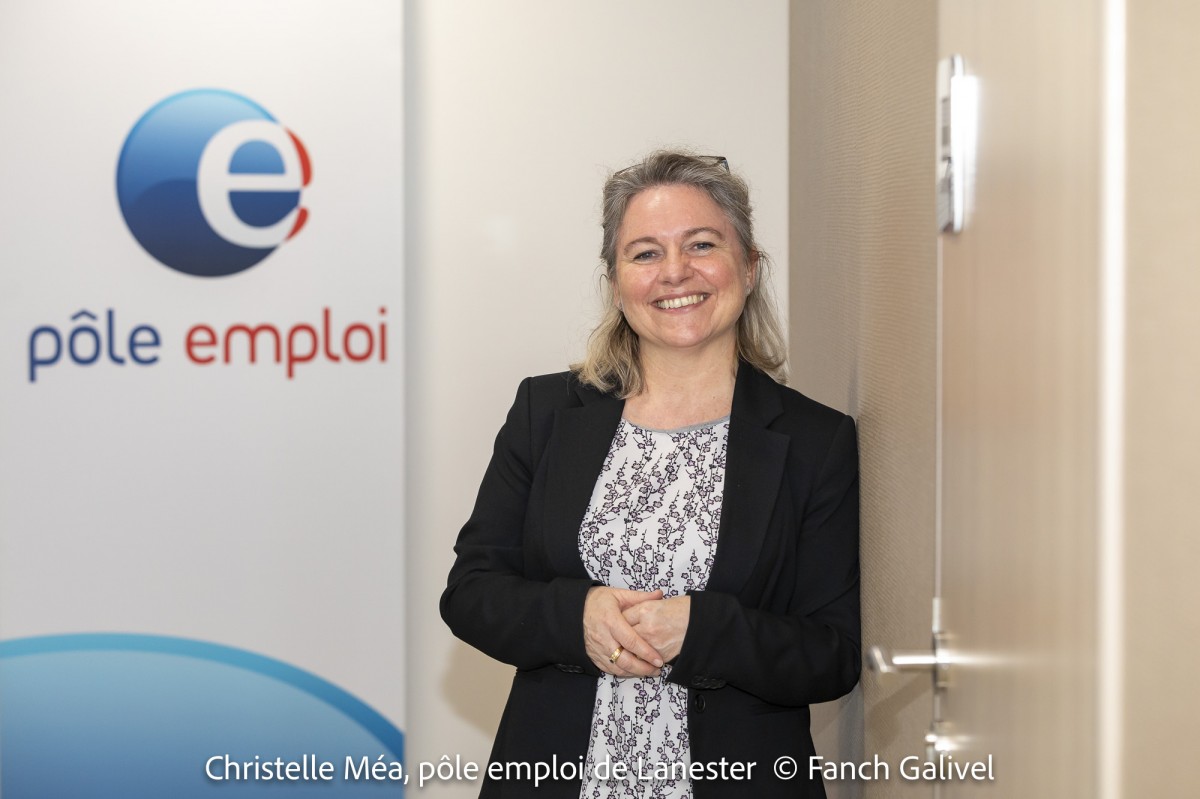 Christelle Méa, directrice du pôle emploi de Lanester