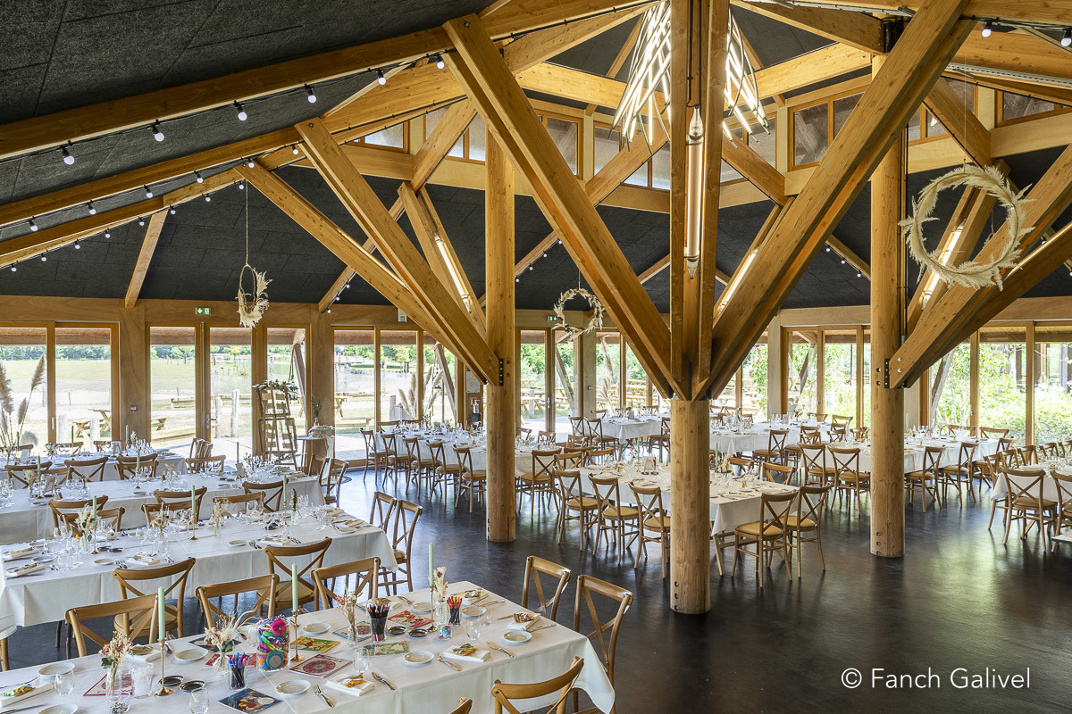 Salle de réception _ Parc de Branféré _ Le Guerno (56)