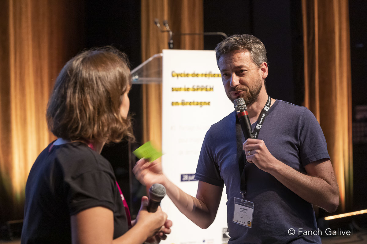 Rénov Habitat _ Plénière réseau Rennes. Atelier de reflexions individuelles et collectives autour d'un SPPEH Breton idéal. Julien Chanonier ( Ener'gence _ Responsable Pôle Habitat ).