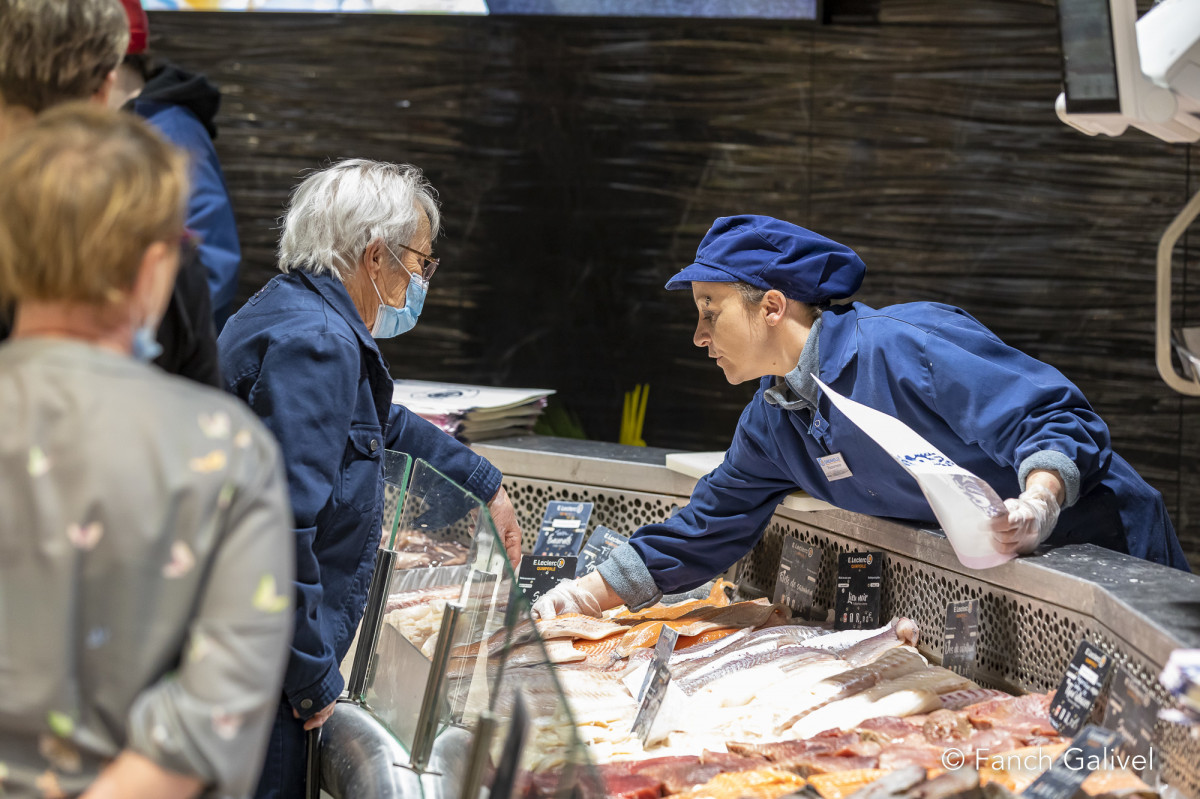 Rayon Marée au Centre Leclerc de Quimperlé