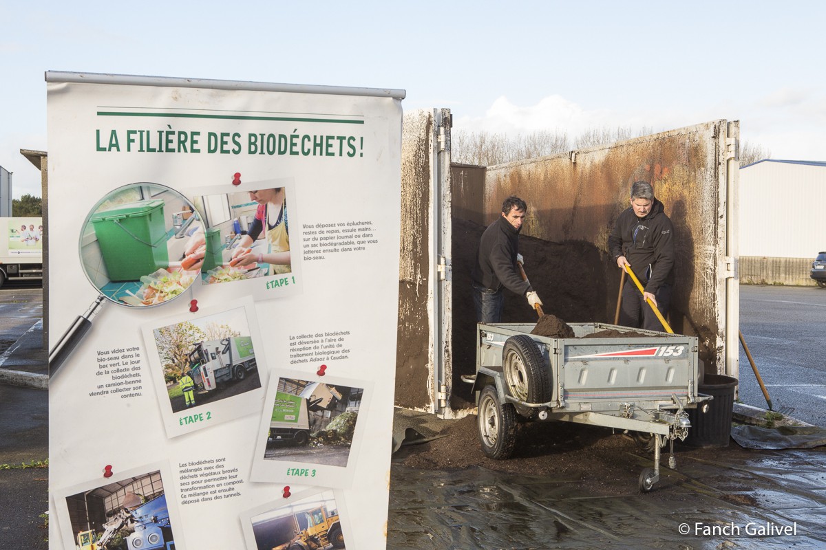 Distribution gratuite de compost