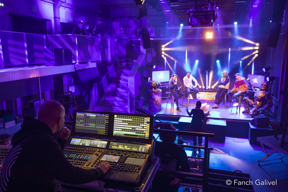 Enregistrement de l'émission tv ayant pour thème le lancement de projet de territoire de Lorient Agglomération_L'hydrophone à Lorient