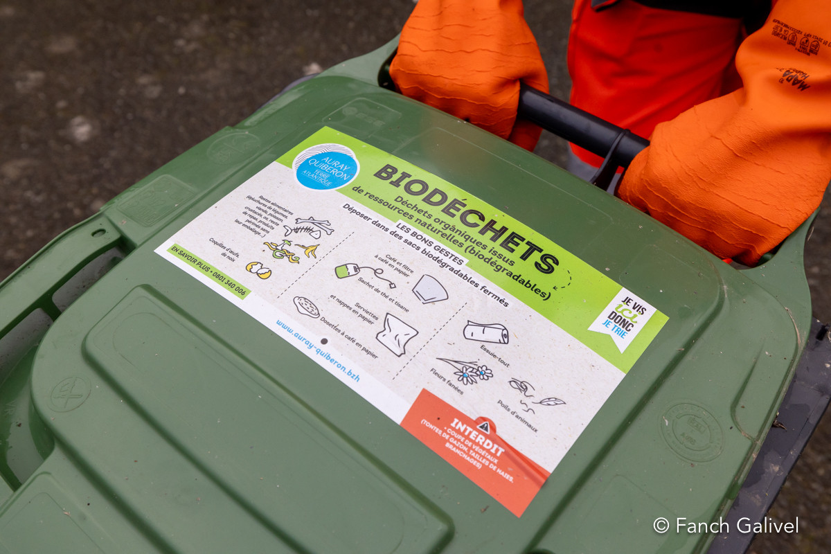 Bac pour les bio-déchets