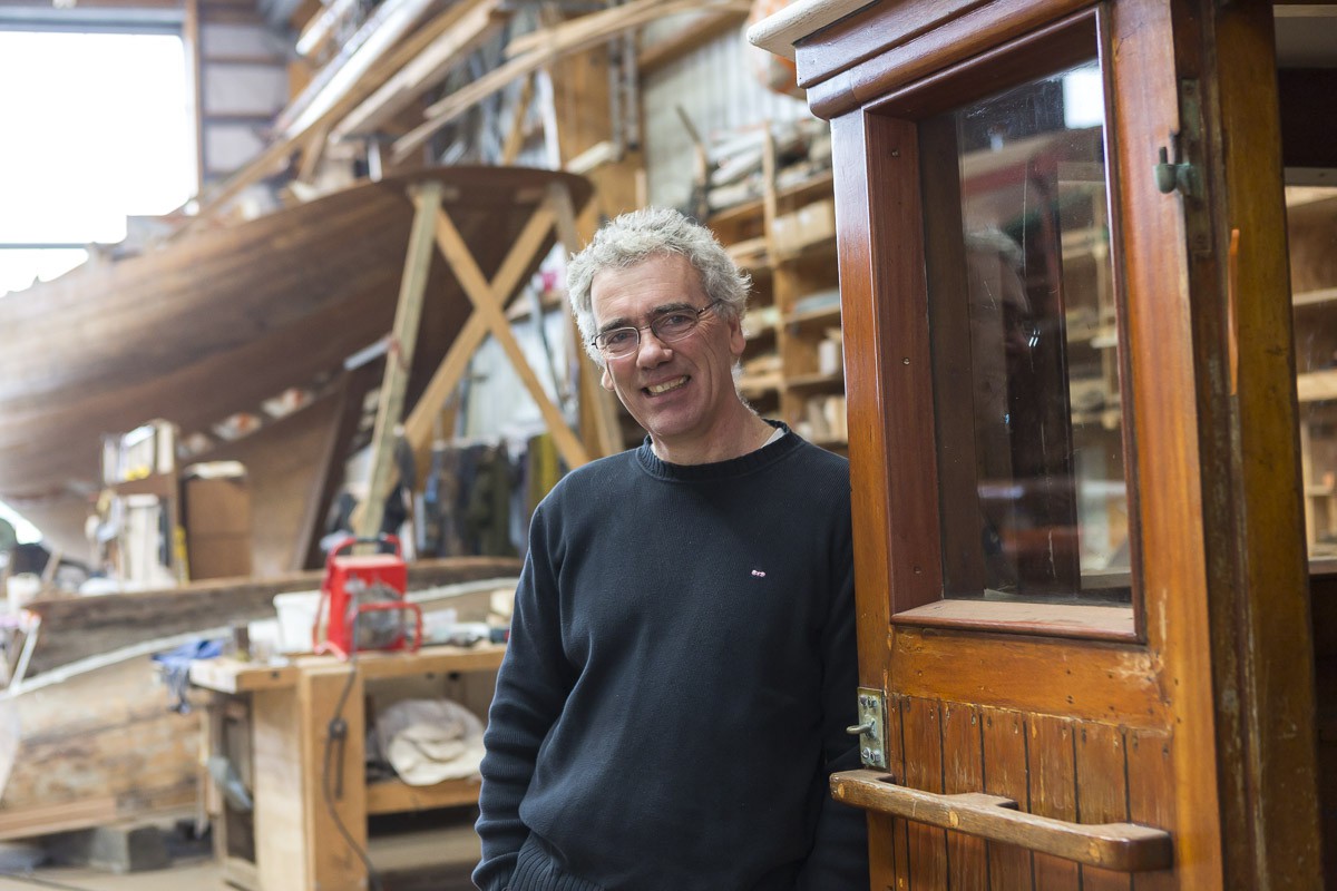 Portrait de Yann Mauffret _ Chantier du Guip à Brest