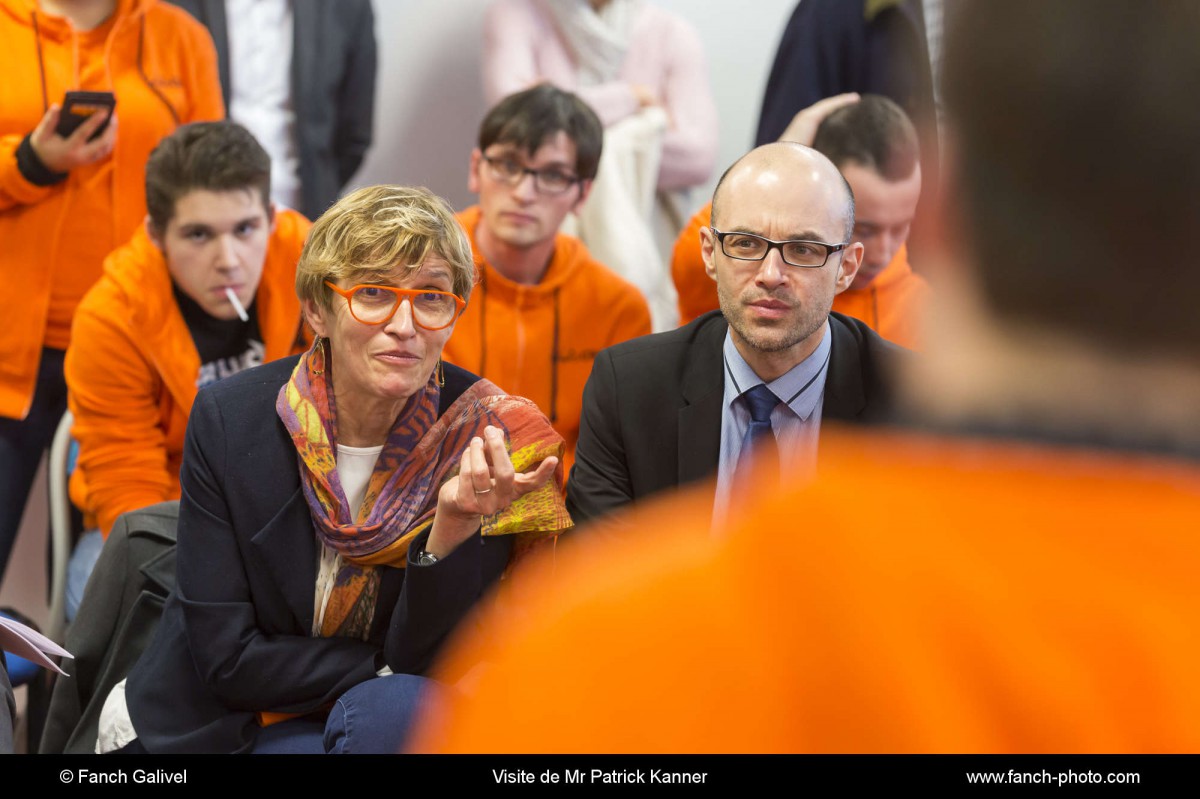 Visite de Mr Patrick Kanner_Ecole Digiskol de Lorient.