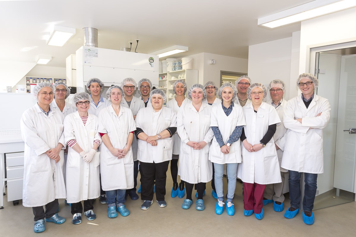 photographie de l' équipe de Laborantins