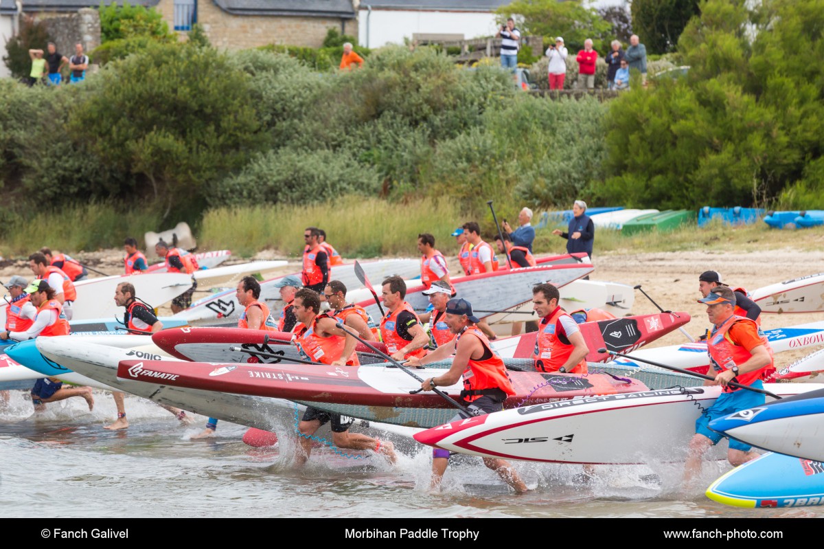 Départ de course_Morbihan paddle Trophy 2017