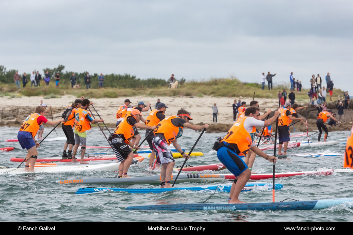 Départ de course Course _ Morbihan paddle Trophy 2017