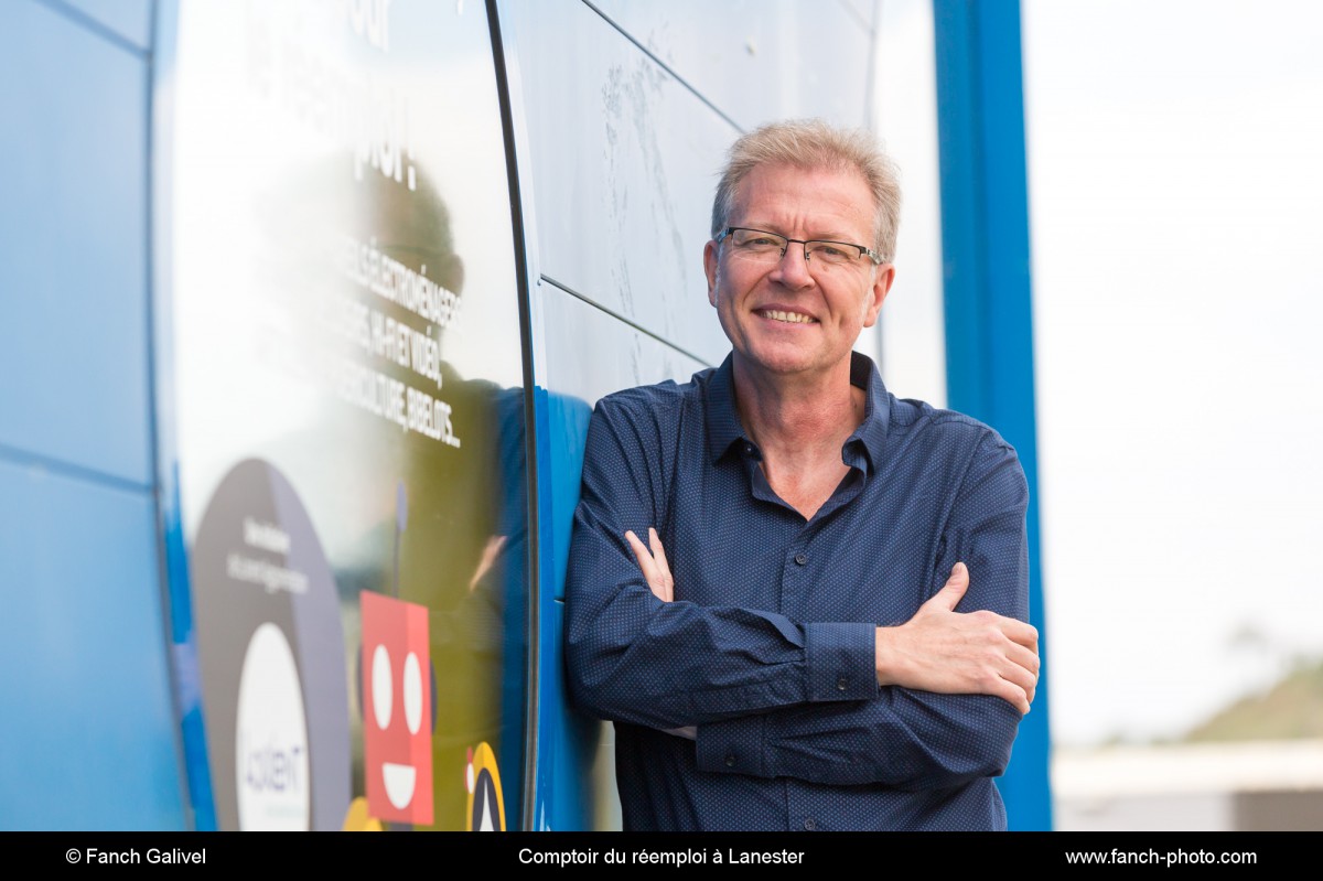 Philippe Hervé _ Comptoir du réemploi à Lanester
