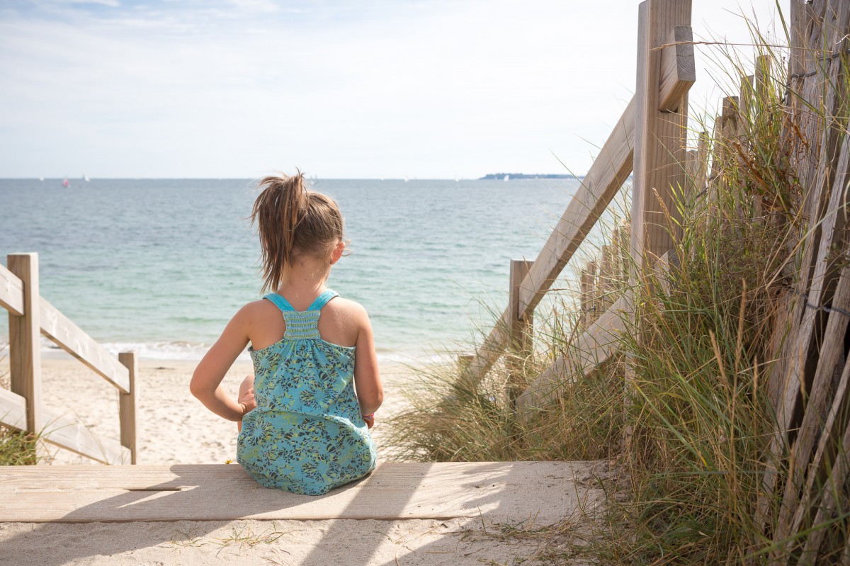Plage de Kerguelen à Larmor-Plage