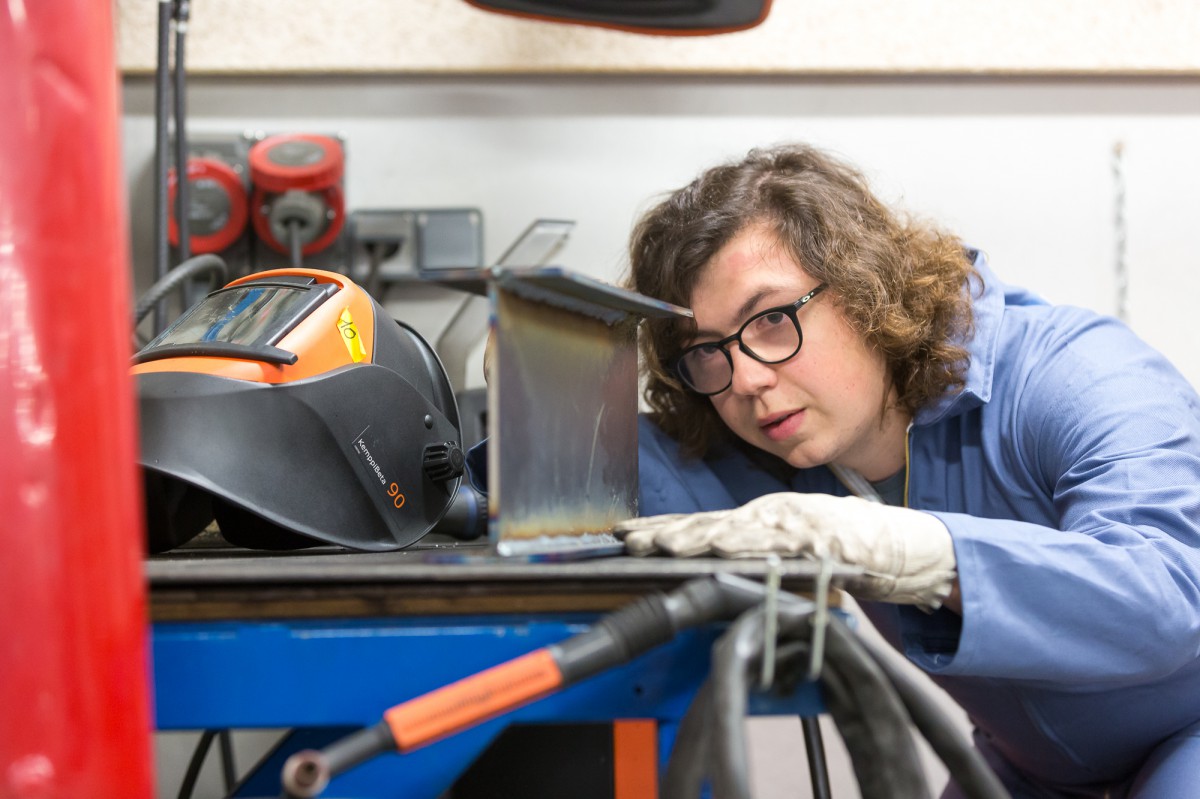 Louis Doré, apprenti au CFAI de Lorient