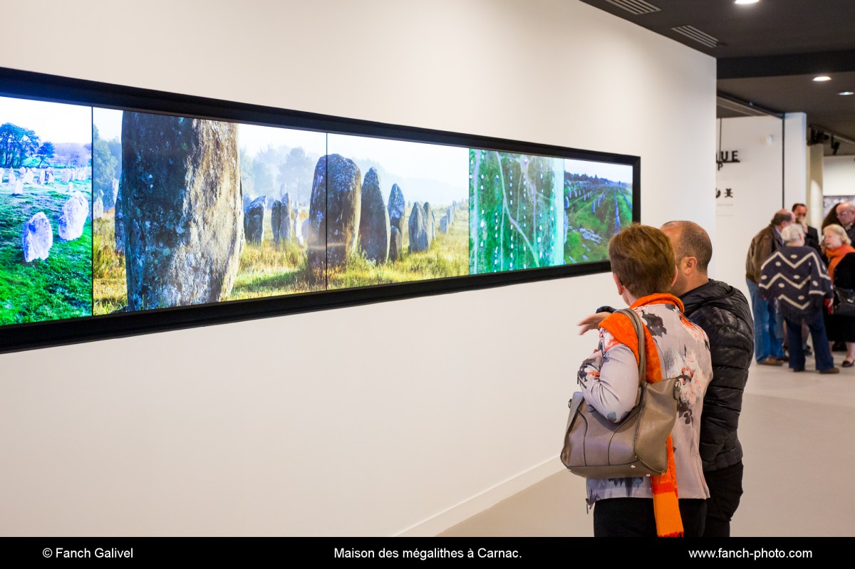 Espace d'information et Billetterie_Inauguration de la maison des mégalithes à Carnac.