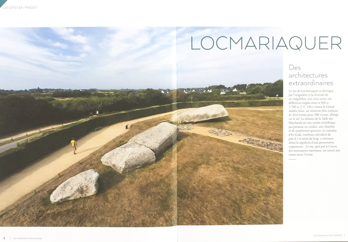 Des Menhirs et des hommes_Editions Blanc et Noir _ photos: Fanch Galivel