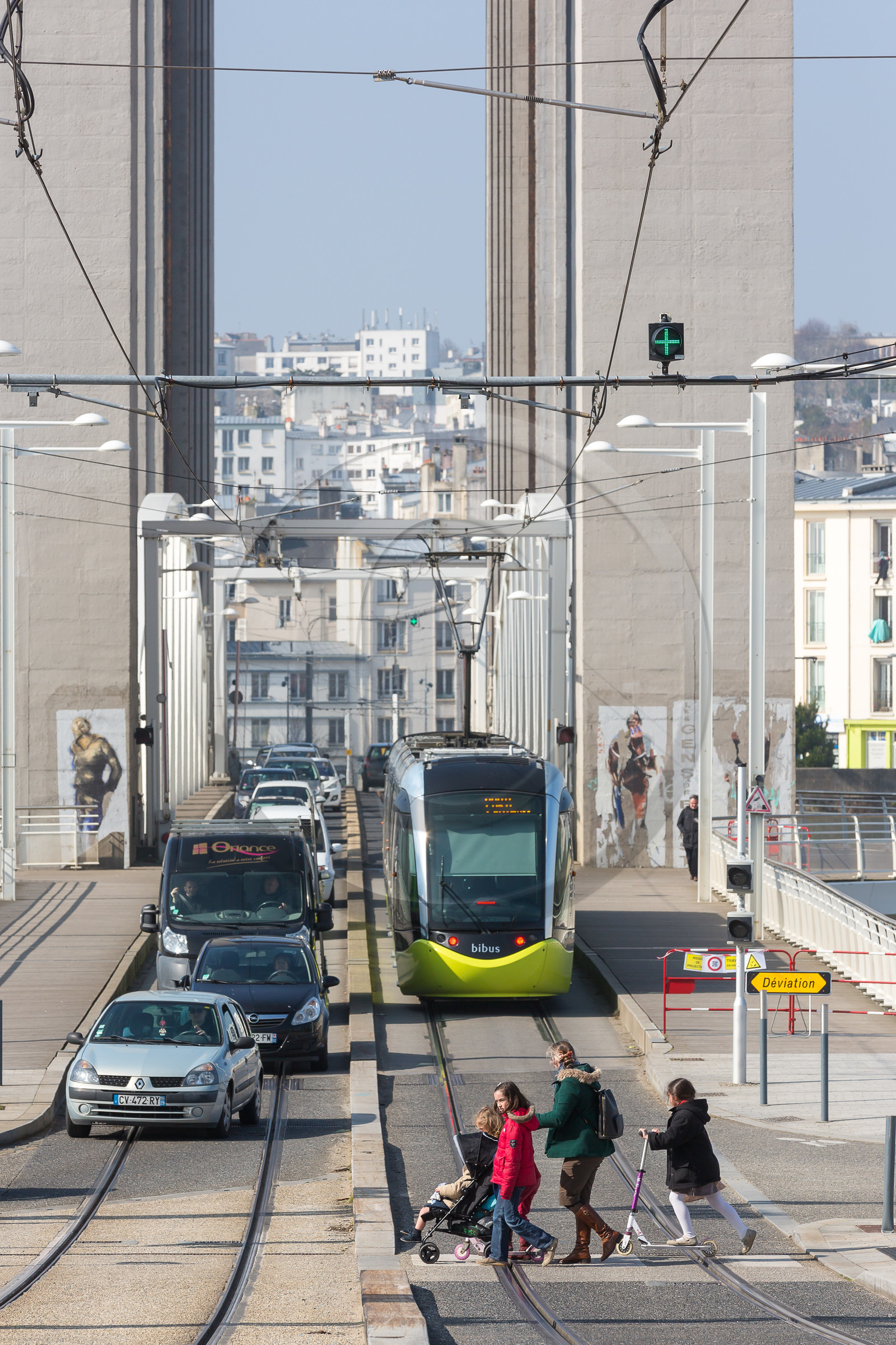 Pont de la recouvrance à Brest