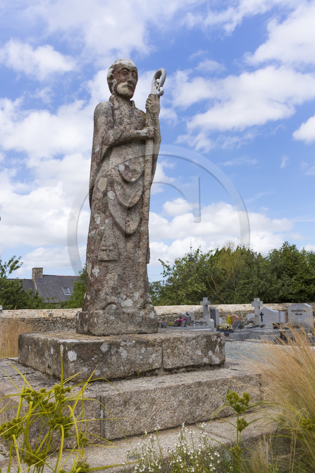 Statue de Saint Maudez _ Saint Maudez ( 22 )