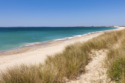 La plage de Lines à Gâvres