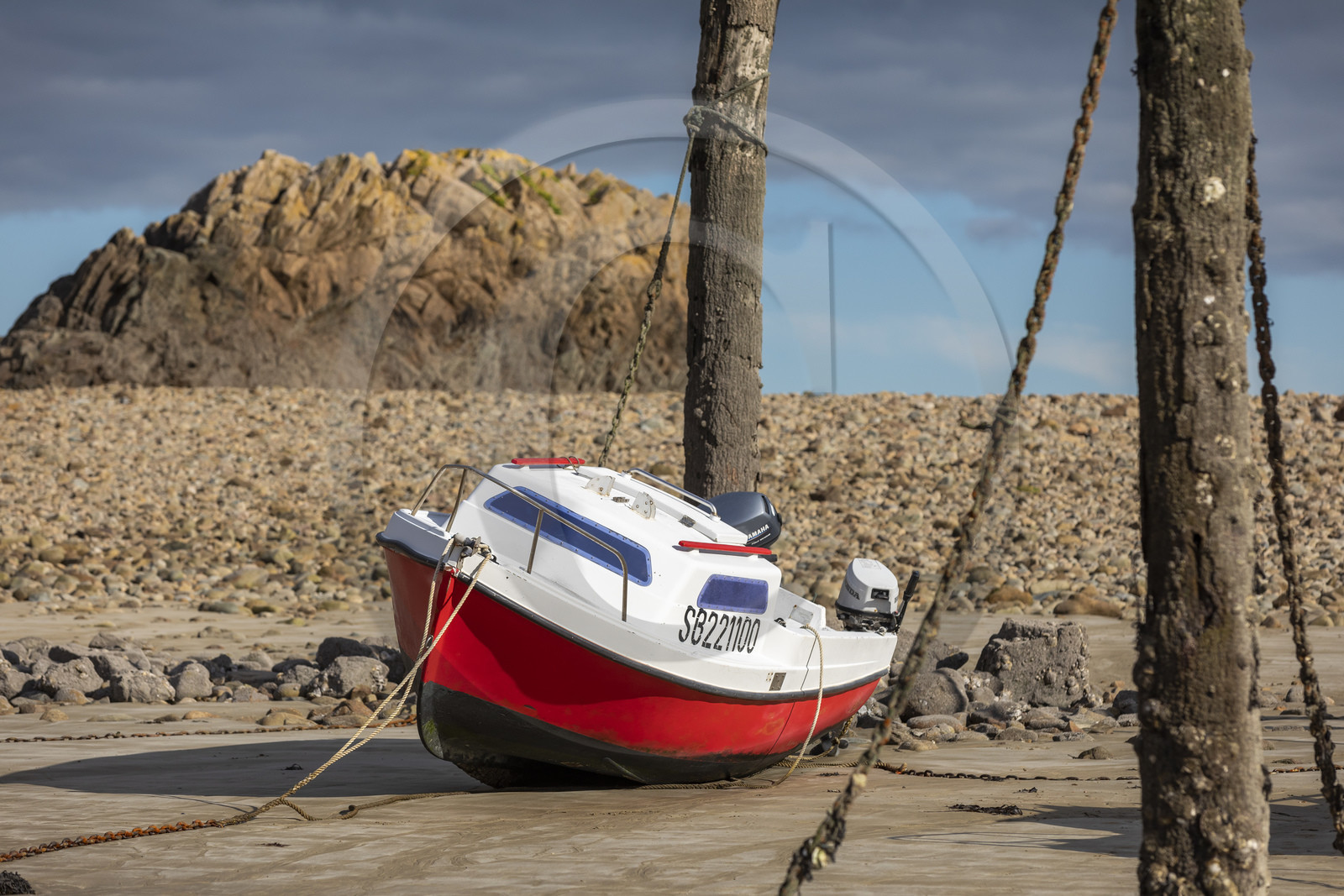 Le port de Gwin Zégal à Plouha