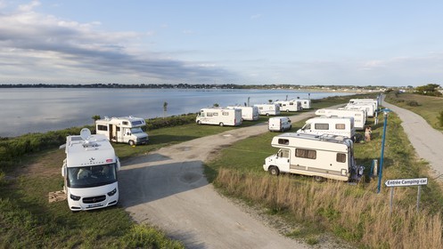 Le camping des sables Blancs _ Plouharnel