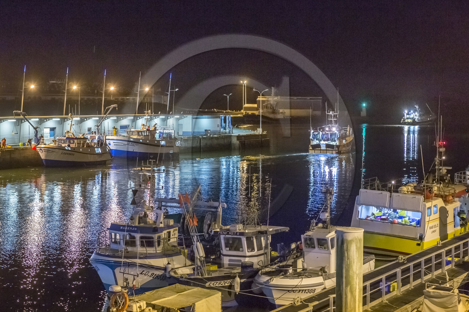 Port de pêche de Keroman à Lorient