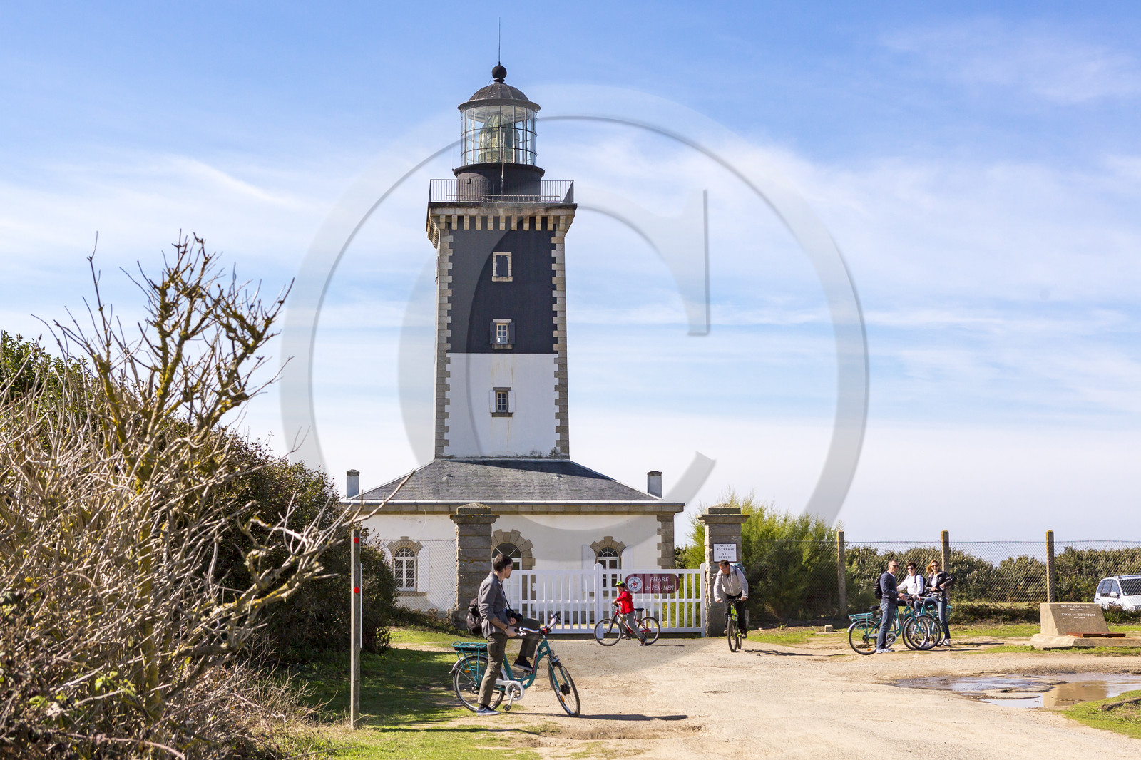 Le Phare de Pen-Men à Groix