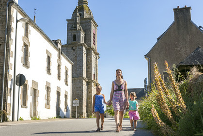 Le bourg de Quistinic