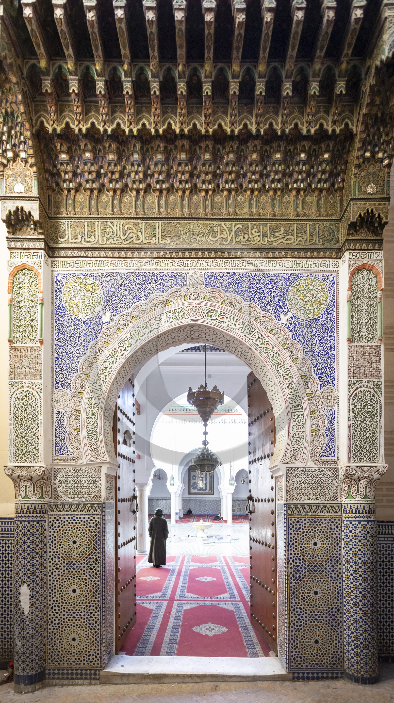 Mosquée de Moulay Idriss à Fès au Maroc